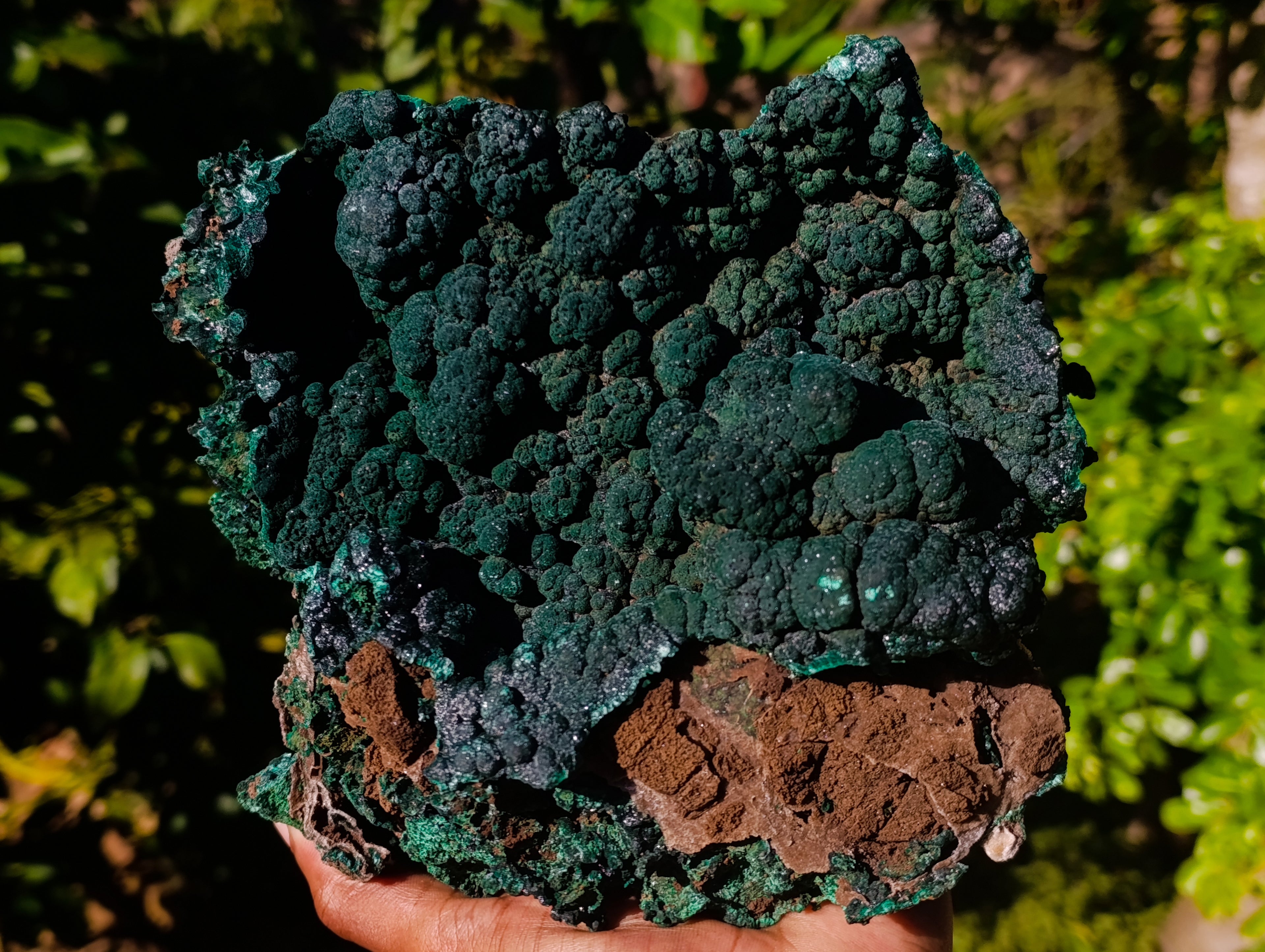 Natural Botryoidal Malachite Specimens x 1 From Tenke Fungurume, Congo - Toprock Gemstones and Minerals 