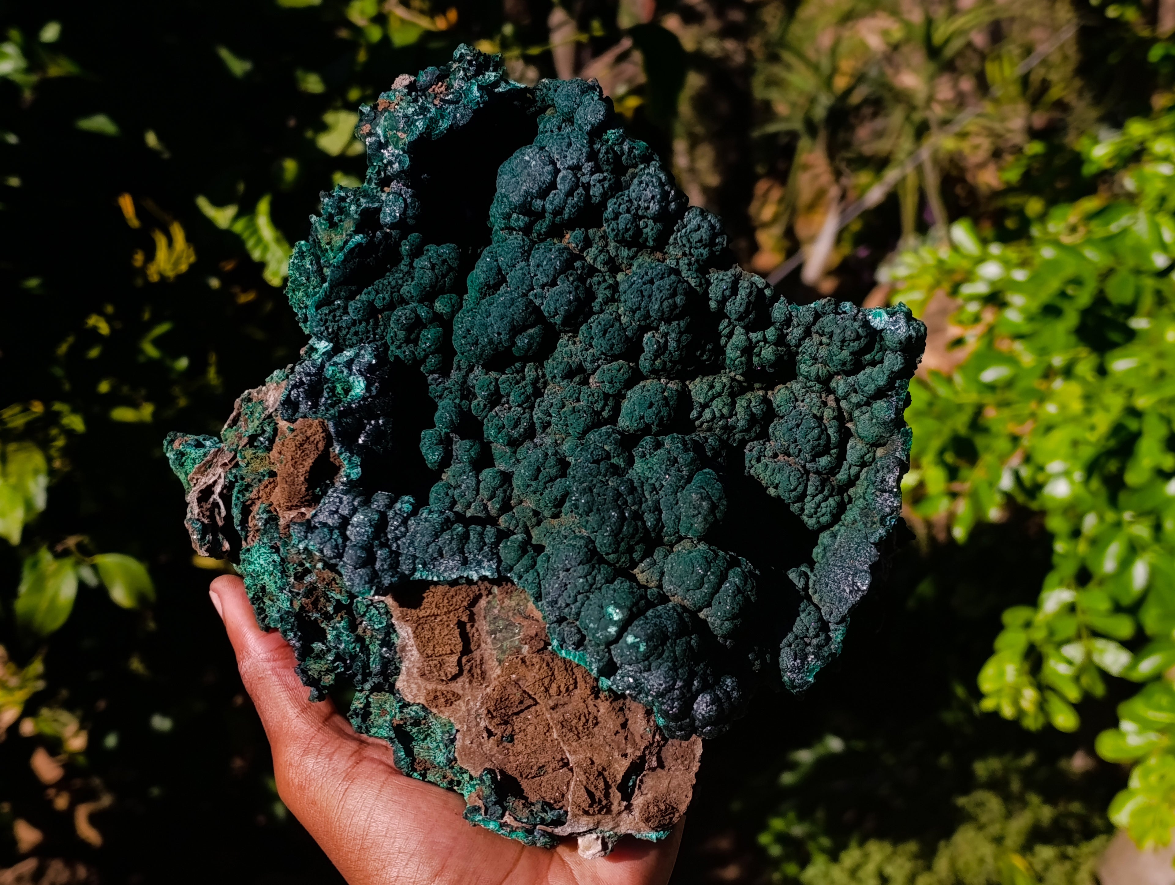 Natural Botryoidal Malachite Specimens x 1 From Tenke Fungurume, Congo - Toprock Gemstones and Minerals 