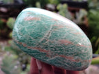 Polished Amazonite Free Forms x 12 From Madagascar - Toprock Gemstones and Minerals 