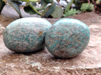 Polished Amazonite Free Forms x 12 From Madagascar - Toprock Gemstones and Minerals 