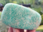 Polished Amazonite Free Forms x 12 From Madagascar - Toprock Gemstones and Minerals 