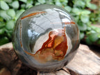 Polished Polychrome Jasper Spheres x 2 From Mahajanga, Madagascar - Toprock Gemstones and Minerals 