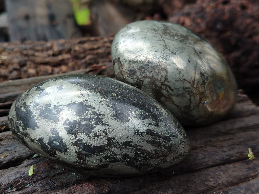 Polished Pharaoh Stone Free Forms x 4 From Zimbabwe - Toprock Gemstones and Minerals 