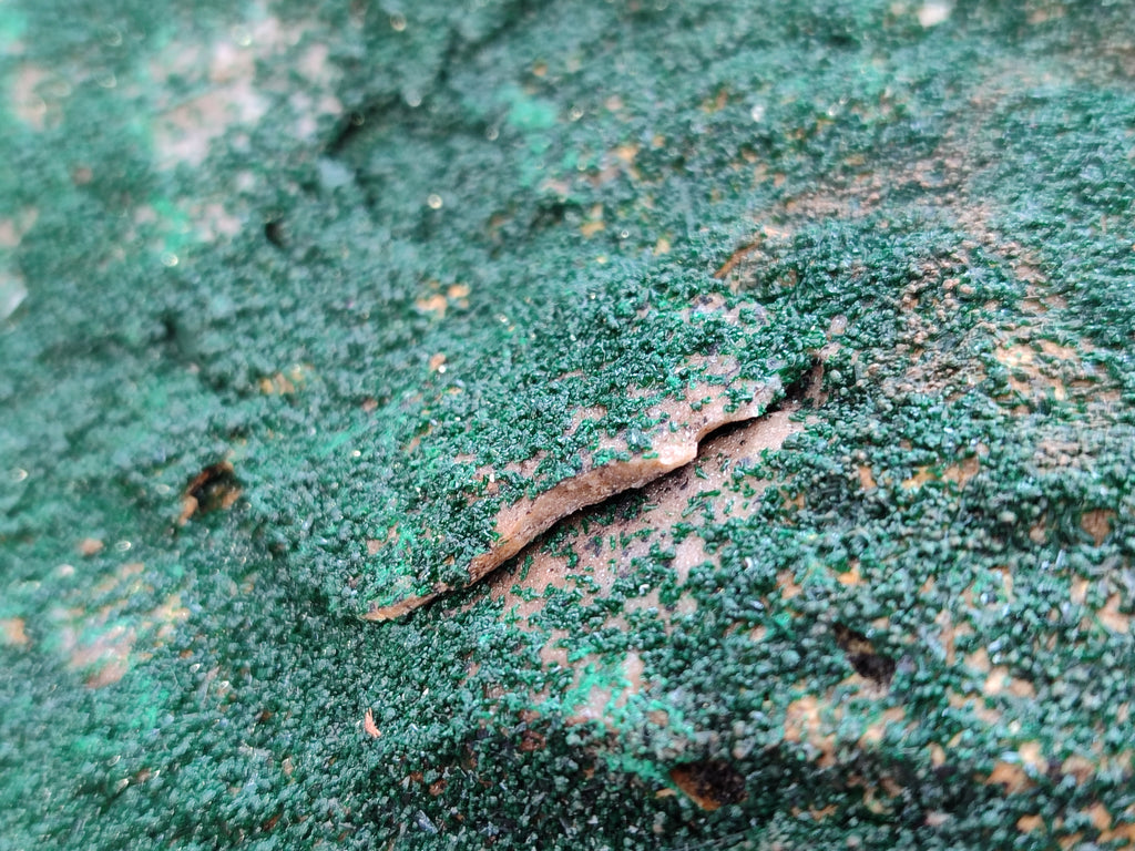 Natural Botryoidal Malachite Specimen x 1 From Congo - Toprock Gemstones and Minerals 