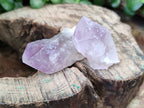 Natural Jacaranda Amethyst Single Quartz Crystals x 24 from Mumbwa, Zambia - Toprock Gemstones and Minerals 