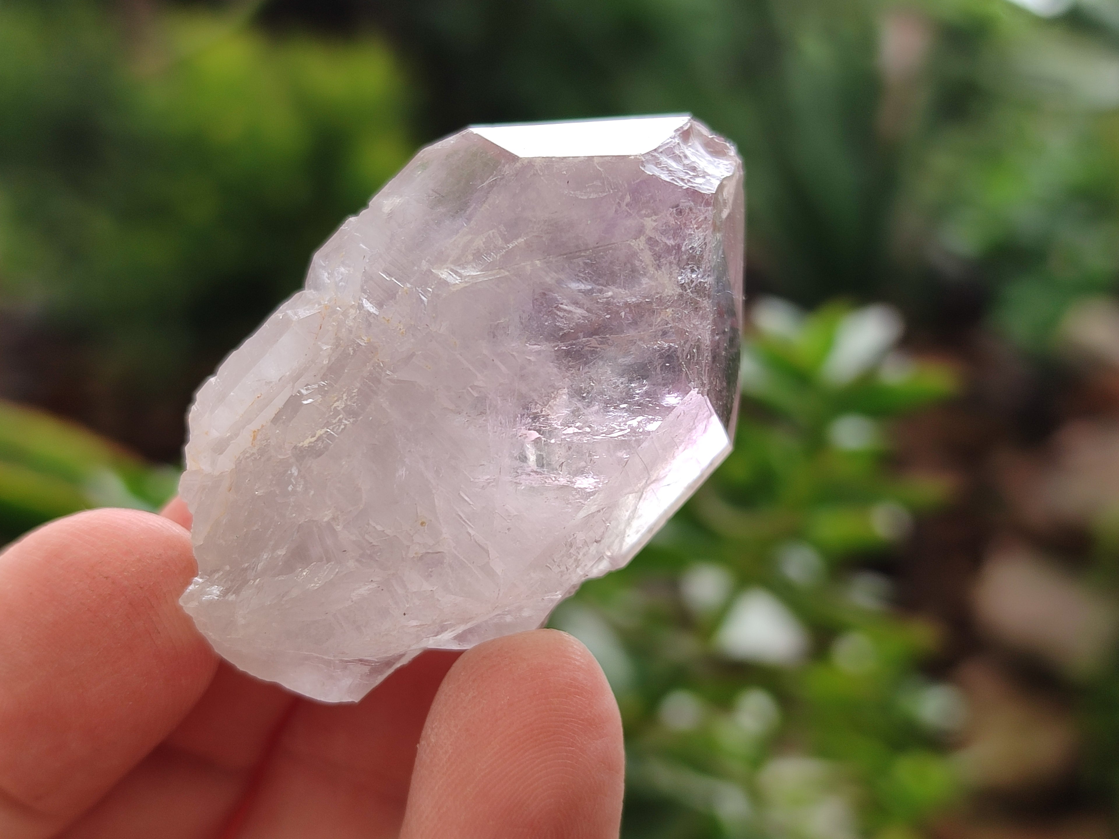 Natural Jacaranda Amethyst Single Quartz Crystals x 24 from Mumbwa, Zambia - Toprock Gemstones and Minerals 