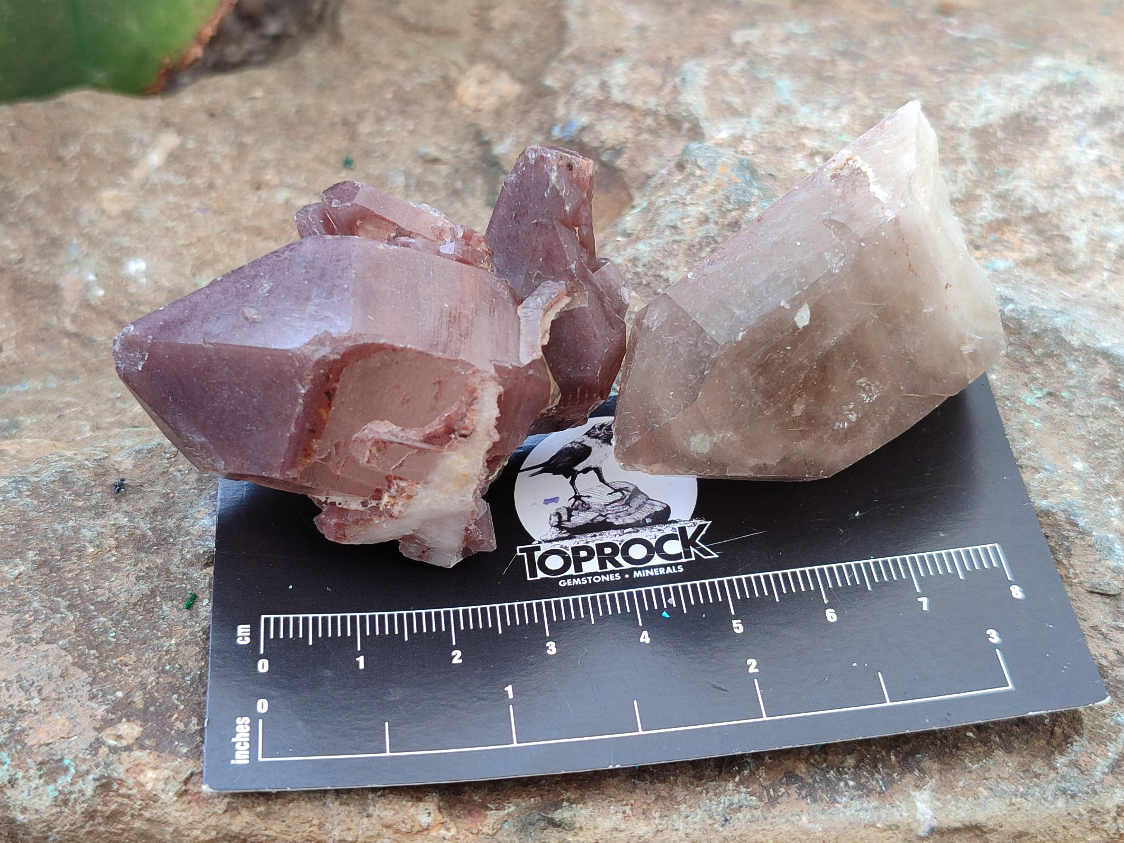 Natural Red Hematoid Quartz Crystals x 35 From Karoi, Zimbabwe - Toprock Gemstones and Minerals 