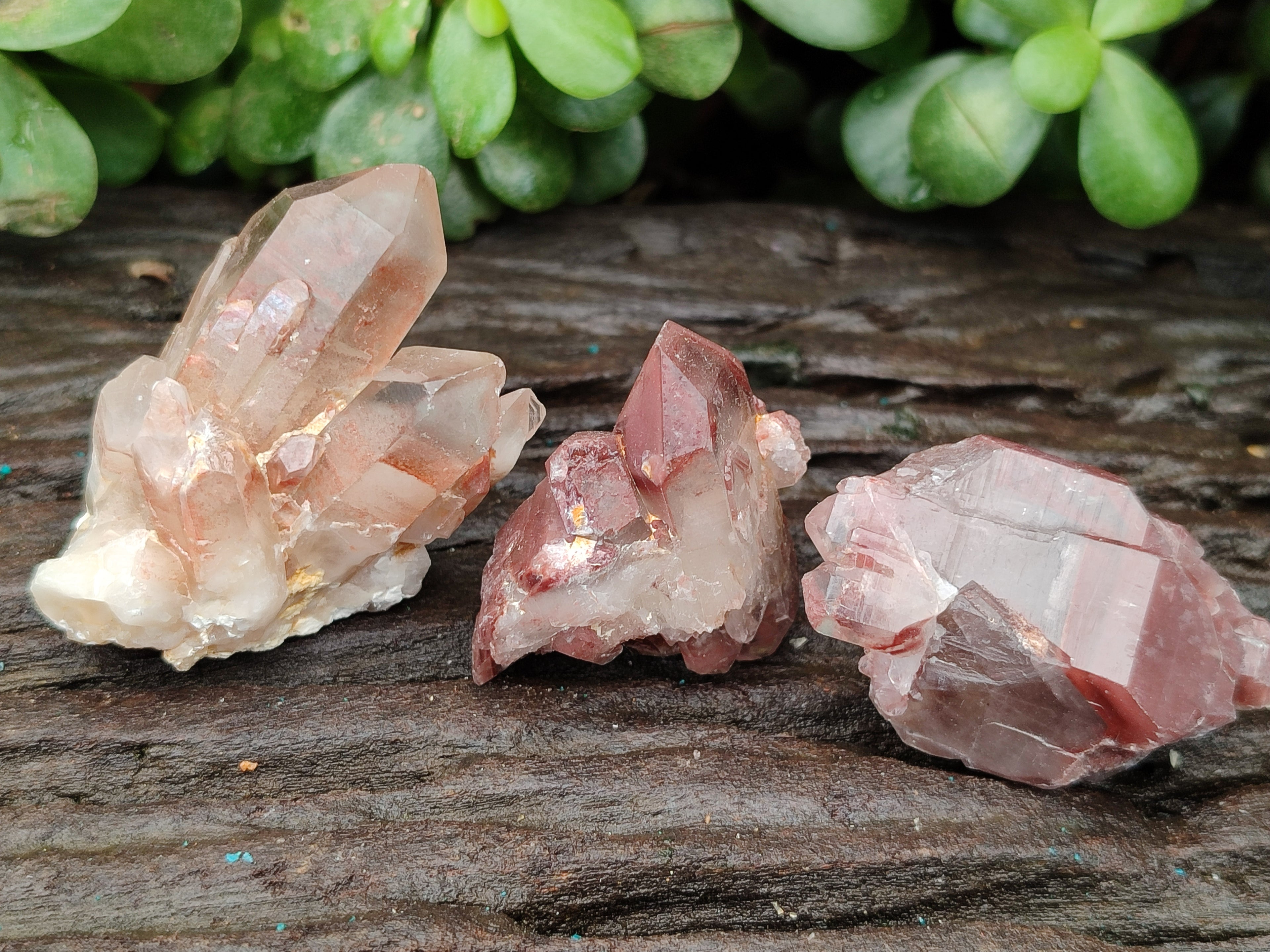 Natural Red Hematoid Quartz Crystals x 35 From Karoi, Zimbabwe - Toprock Gemstones and Minerals 