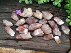 Natural Red Hematoid Quartz Crystals x 35 From Karoi, Zimbabwe - Toprock Gemstones and Minerals 
