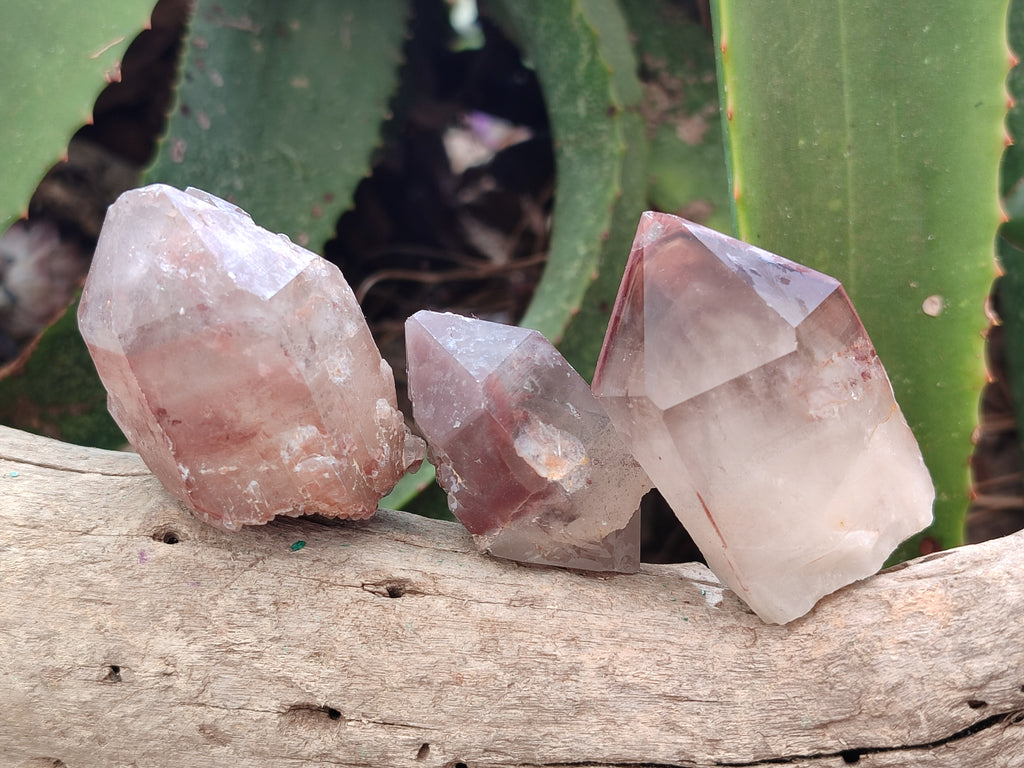 Natural Red Hematoid Quartz Crystals x 35 From Karoi, Zimbabwe - Toprock Gemstones and Minerals 