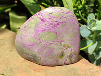 Polished Stichtite Standing Free Forms x 3 From Barberton, South Africa - Toprock Gemstones and Minerals 