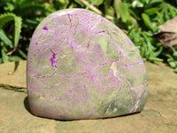 Polished Stichtite Standing Free Forms x 3 From Barberton, South Africa - Toprock Gemstones and Minerals 