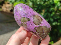 Polished Stichtite Standing Free Forms x 3 From Barberton, South Africa - Toprock Gemstones and Minerals 