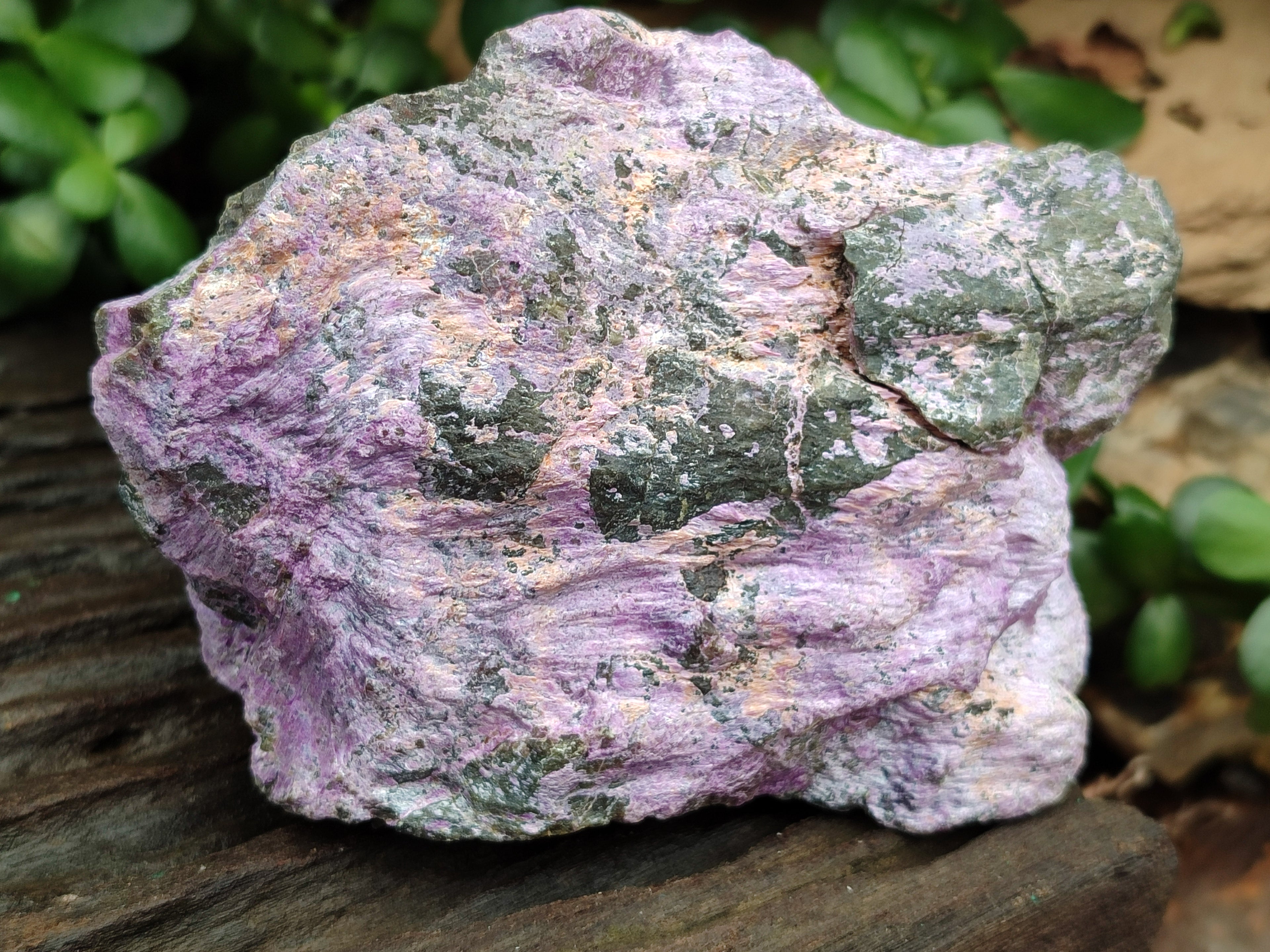 Natural Stichtite Cobbed Specimens x 2 From Barberton, South Africa - Toprock Gemstones and Minerals 