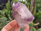 Polished Window Amethyst Quartz Crystals x 6 From Akansobe, Madagascar - Toprock Gemstones and Minerals 