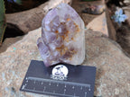 Polished Window Amethyst Quartz Crystals x 6 From Akansobe, Madagascar - Toprock Gemstones and Minerals 
