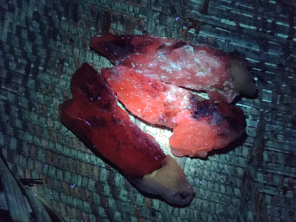Natural Drusy Quartz Coated Calcite Pseudomorph Specimens x 20 From Lesotho - Toprock Gemstones and Minerals 