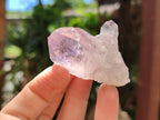 Natural Jacaranda Amethyst Single Quartz Crystals x 24 from Mumbwa, Zambia - Toprock Gemstones and Minerals 