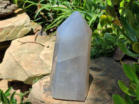 Polished Girasol Pearl Quartz Point x 1 From Ambatondrazaka, Madagascar - Toprock Gemstones and Minerals 