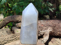 Polished Girasol Pearl Quartz Point x 1 From Ambatondrazaka, Madagascar - Toprock Gemstones and Minerals 