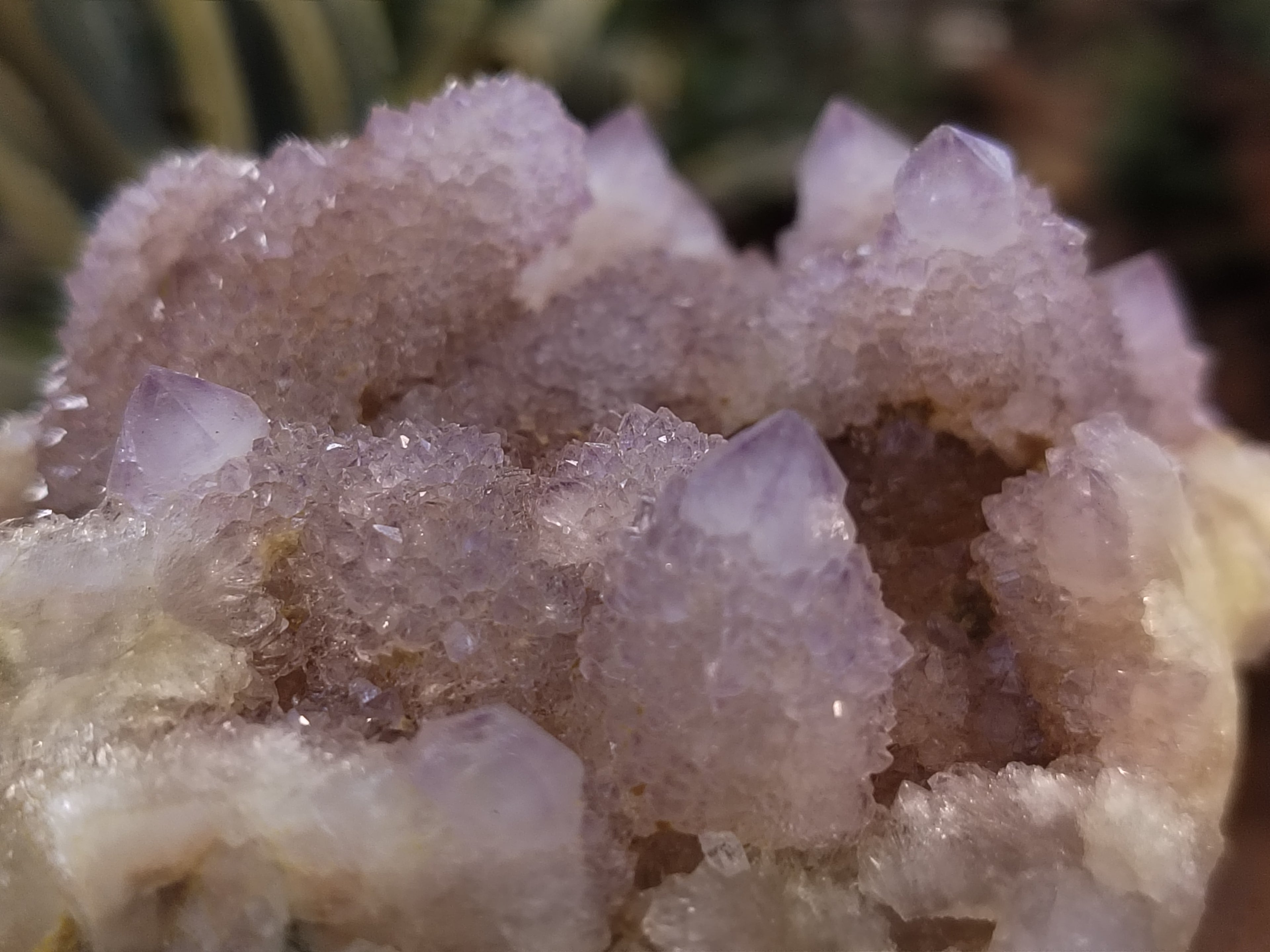 Natural Amethyst Spirit Quartz Clusters x 2 From Boekenhouthoek, South Africa - Toprock Gemstones and Minerals 