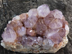 Natural Amethyst Spirit Quartz Clusters x 2 From Boekenhouthoek, South Africa - Toprock Gemstones and Minerals 