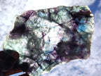 Polished Watermelon Fluorite Slices x 2 From Uis, Namibia - Toprock Gemstones and Minerals 
