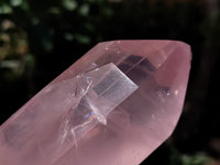 Polished Double Terminated Rose Quartz Points x 3 From Ambatondrazaka, Madagascar