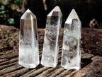 Polished Clear Quartz Crystals x 10 From Madagascar - Toprock Gemstones and Minerals 
