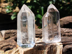 Polished Clear Quartz Crystals x 10 From Madagascar - Toprock Gemstones and Minerals 