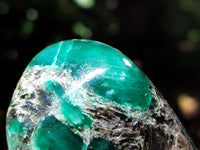 Polished Emerald Mica In Matrix Standing Free Forms x 6 From Mutoko, Zimbabwe - Toprock Gemstones and Minerals 