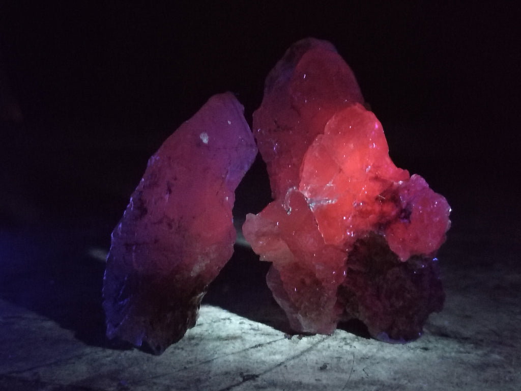 Natural Drusy Quartz Coated Calcite Pseudomorph Specimens x 20 From Lesotho - Toprock Gemstones and Minerals 