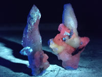 Natural Drusy Quartz Coated Calcite Pseudomorph Specimens x 20 From Lesotho - Toprock Gemstones and Minerals 