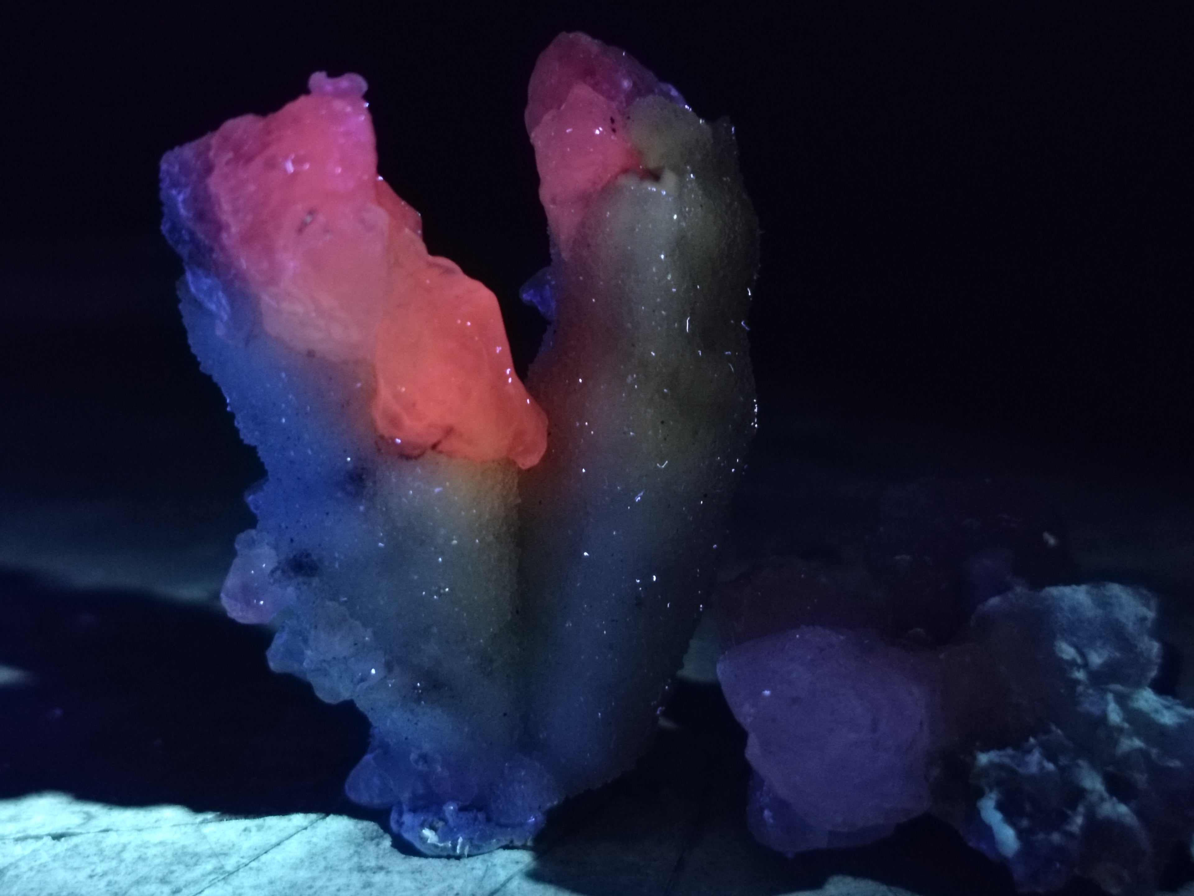 Natural Drusy Quartz Coated Calcite Pseudomorph Specimens x 20 From Lesotho - Toprock Gemstones and Minerals 