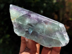 Polished On One Side Watermelon Fluorite x 10 From Uis, Namibia - Toprock Gemstones and Minerals 