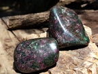 Polished Ruby Corundum In Chrome Verdite Free Forms x 4 From Zimbabwe - Toprock Gemstones and Minerals 