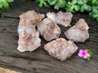 Natural Spirit Quartz Clusters x 6 From Boekenhouthoek, South Africa - Toprock Gemstones and Minerals 