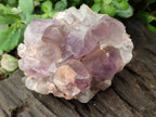 Natural Jacaranda Amethyst Quartz Clusters x 3 from Mumbwa, Zambia - Toprock Gemstones and Minerals 