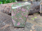 Polished Ruby Corundum In Chrome Verdite Standing Free Forms x 5 From Zimbabwe - Toprock Gemstones and Minerals 
