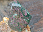 Polished Ruby Corundum In Chrome Verdite Standing Free Forms x 5 From Zimbabwe - Toprock Gemstones and Minerals 