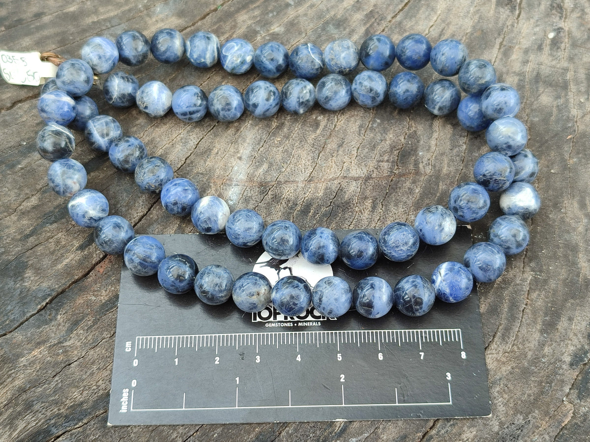 Hand Made Mixed Stone Bead Necklaces x 6 From South Africa - Toprock Gemstones and Minerals 