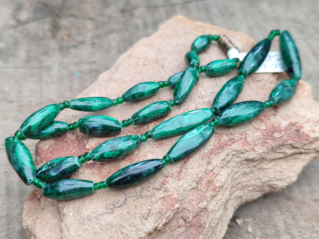 Hand Made Mixed Stone Bead Necklaces x 6 From South Africa - Toprock Gemstones and Minerals 