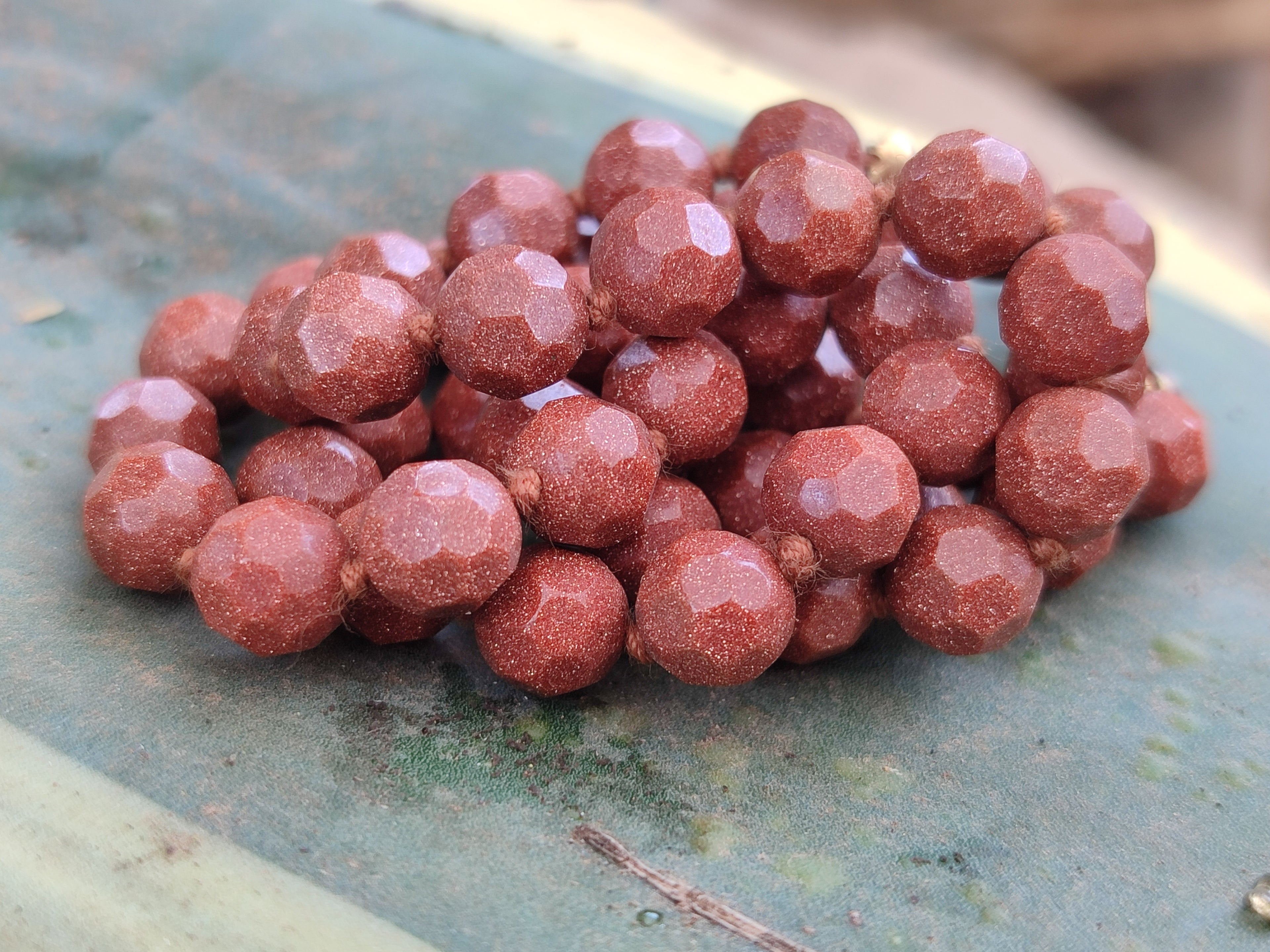 Hand Made Mixed Stone Bead Necklaces x 6 From South Africa - Toprock Gemstones and Minerals 