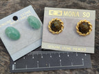 Hand Made Mixed Stone Earrings x 12 From Southern Africa - Toprock Gemstones and Minerals 