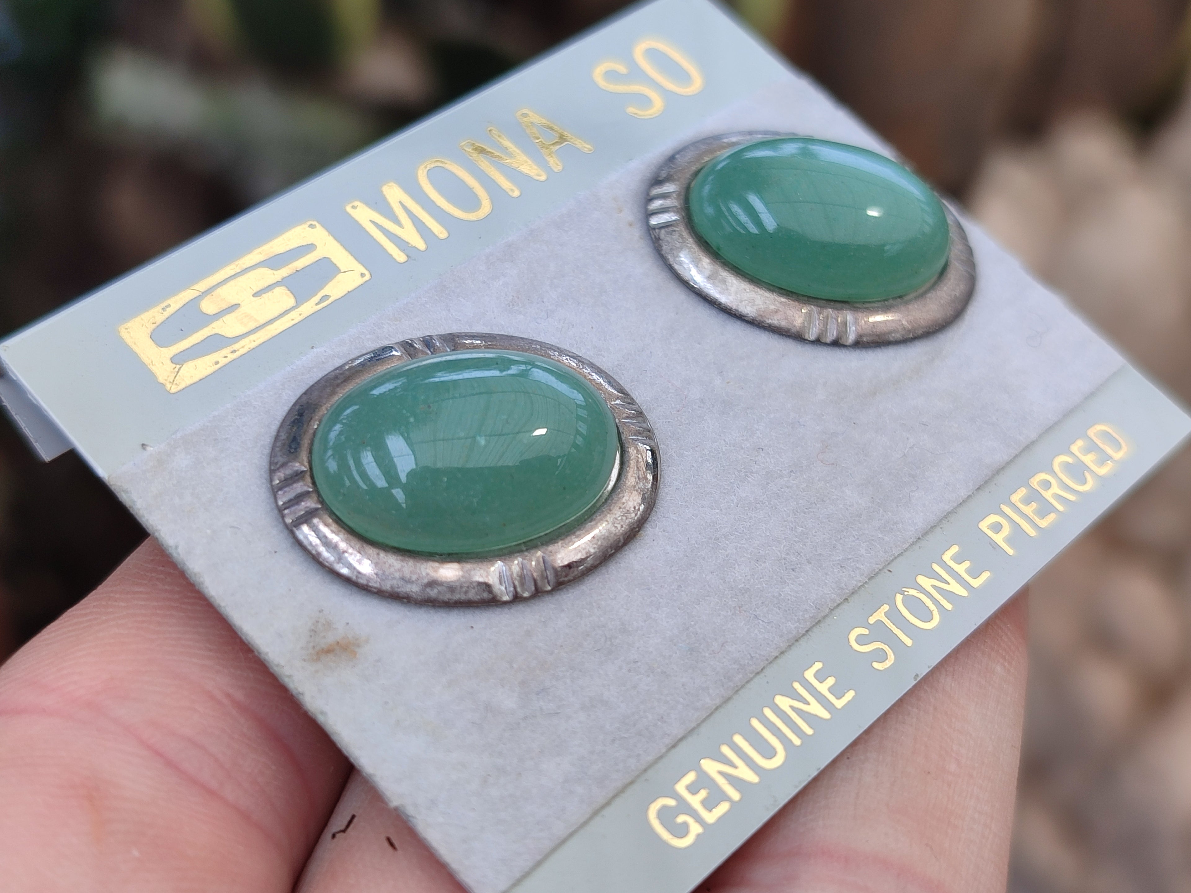 Hand Made Mixed Stone Earrings x 12 From Southern Africa - Toprock Gemstones and Minerals 