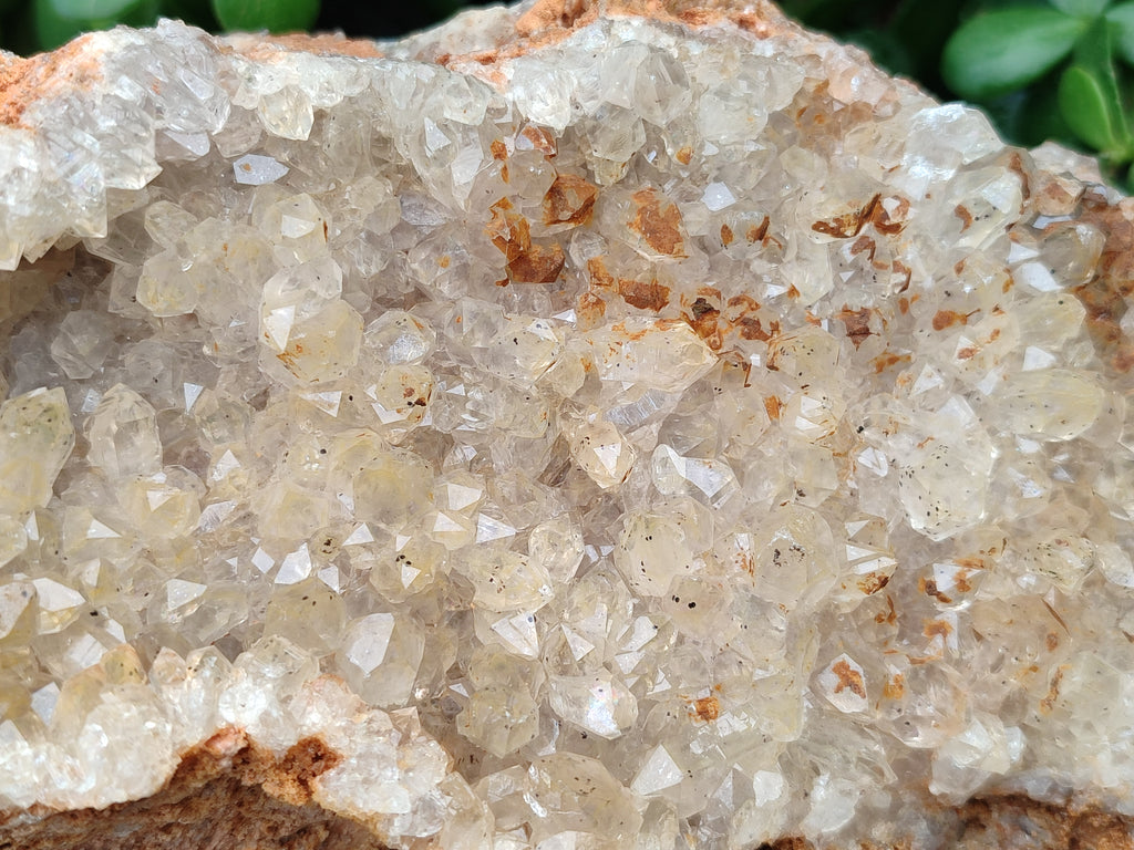 Natural Limonite Quartz Clusters x 2 From Solwezi, Zambia - Toprock Gemstones and Minerals 