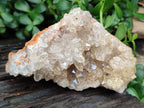 Natural Limonite Quartz Clusters x 2 From Solwezi, Zambia - Toprock Gemstones and Minerals 