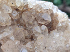 Natural Limonite Quartz Clusters x 2 From Solwezi, Zambia - Toprock Gemstones and Minerals 