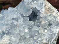 Natural Celestite Geode Specimen x 1 From Sakoany, Madagascar - Toprock Gemstones and Minerals 