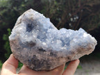 Natural Celestite Geode Specimen x 1 From Sakoany, Madagascar - Toprock Gemstones and Minerals 